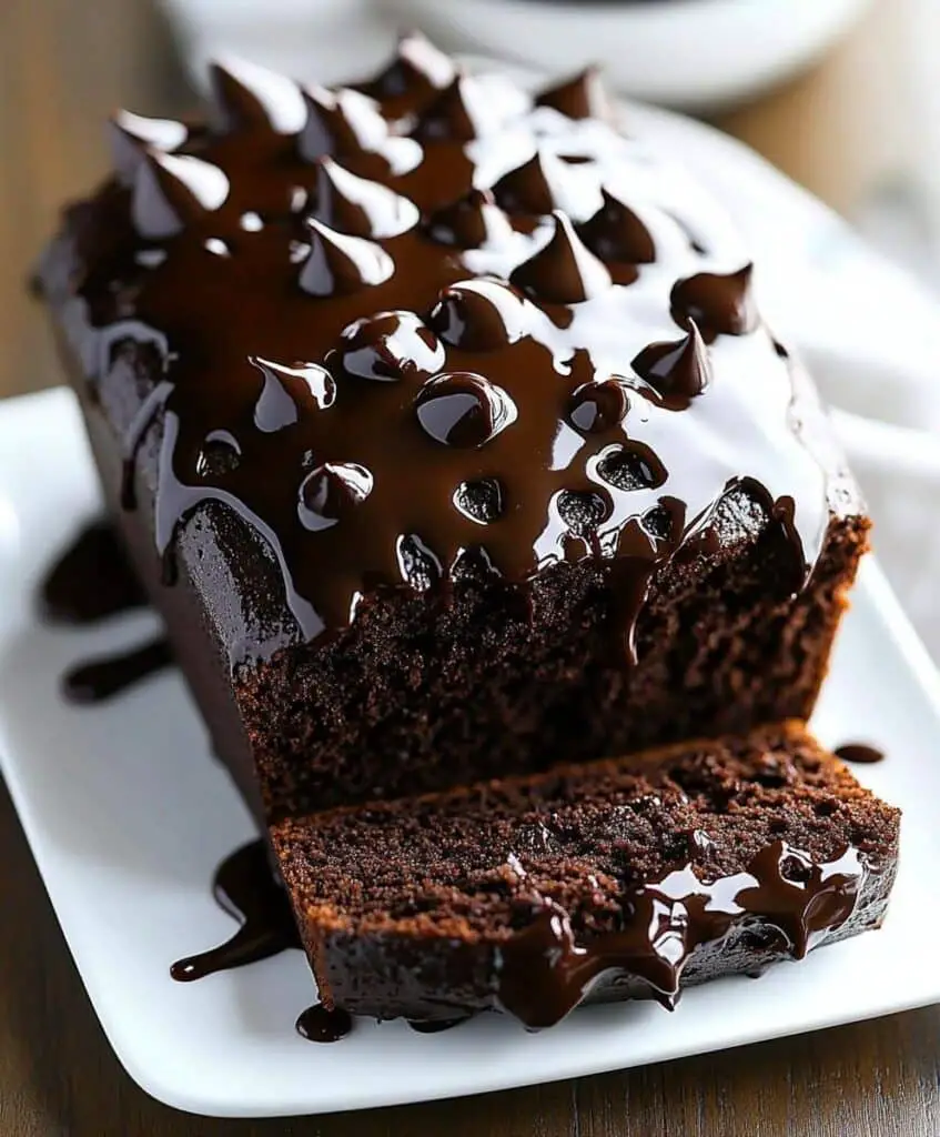 Hot Fudge Brownie Bread Recipe