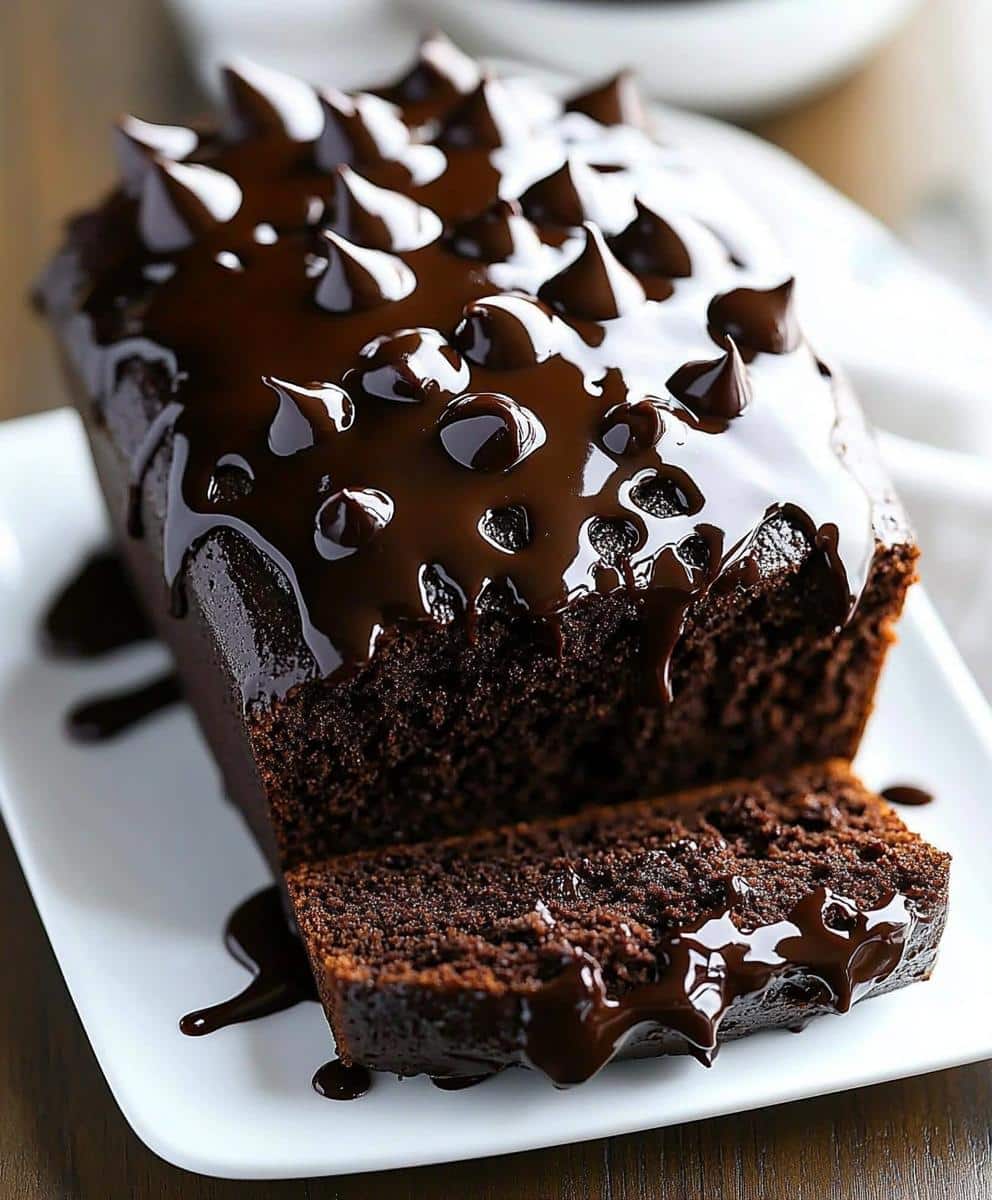 Hot Fudge Brownie Bread Recipe