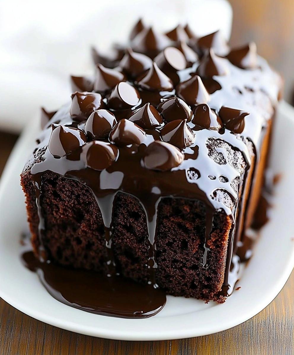 Hot Fudge Brownie Bread Recipe