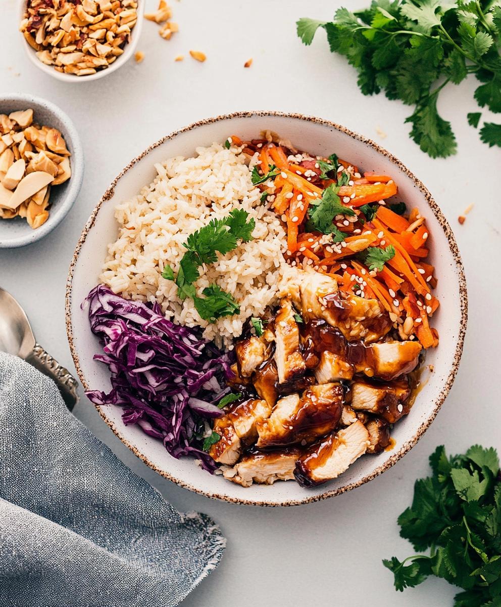 Hot Honey Chicken Bowls Recipe