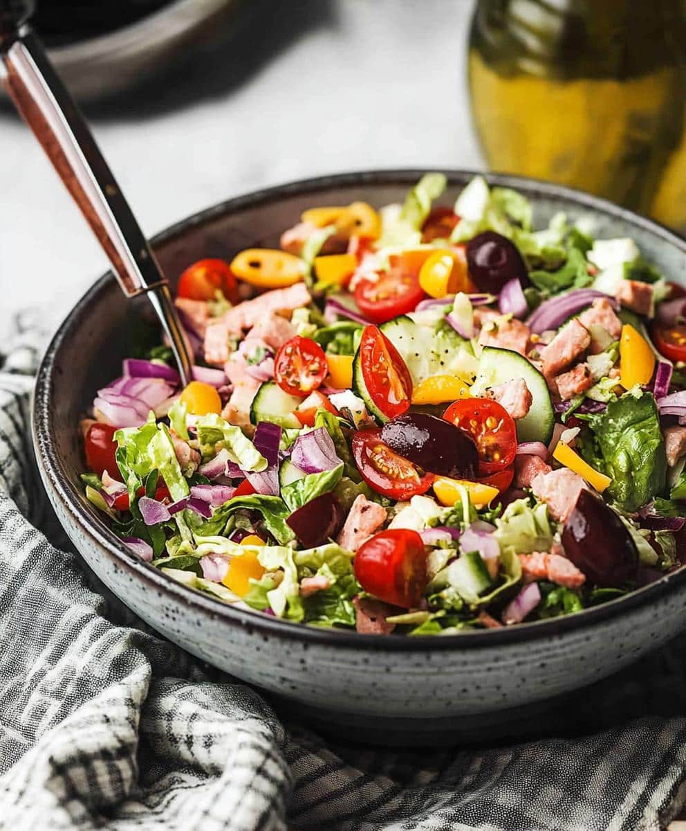 Italian Grinder Chopped Salad Recipe