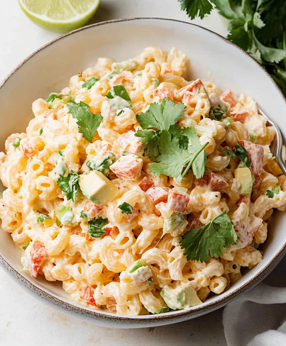 Mexican Macaroni Salad Recipe