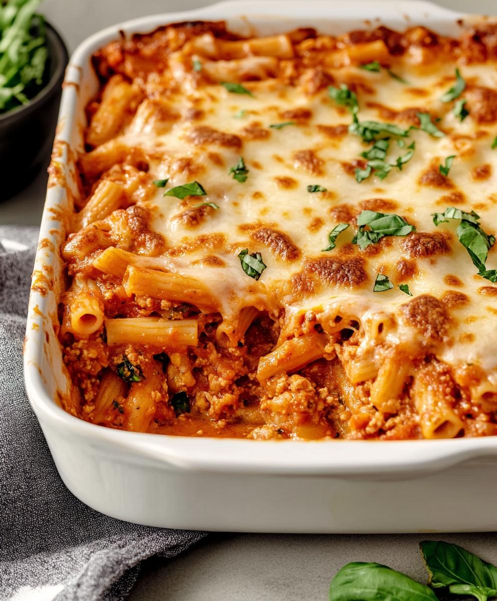 Million Dollar Baked Ziti Recipe
