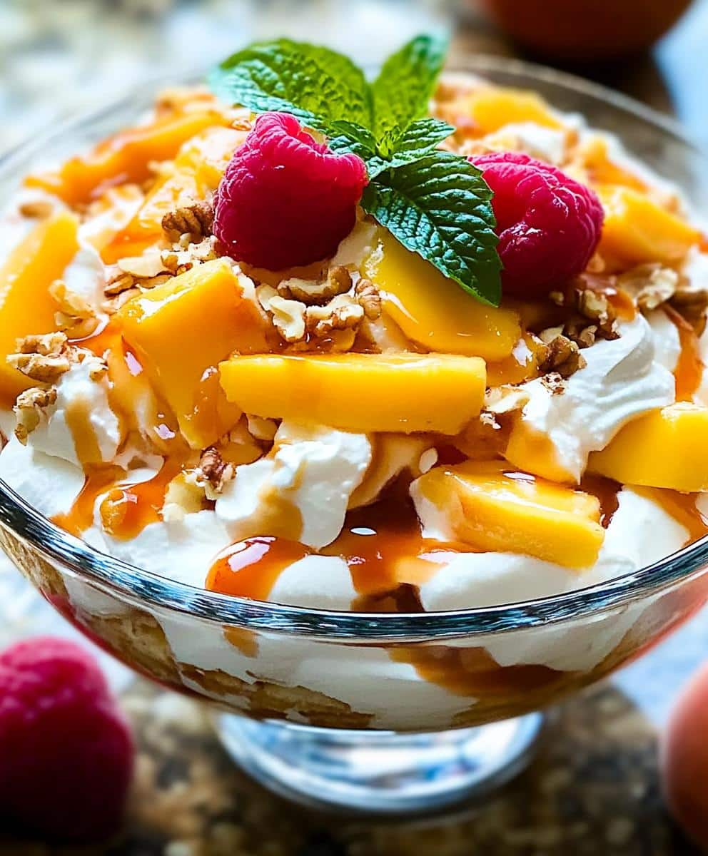 Millionaire Peach Salad Recipe
