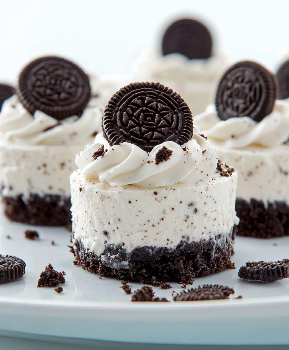 Mini Oreo Cheesecakes Recipe