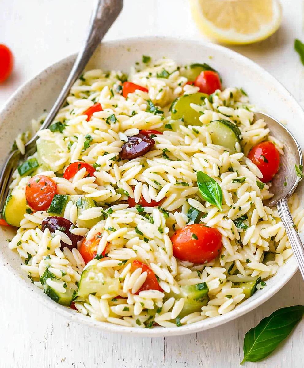 Orzo Pasta Salad Recipe