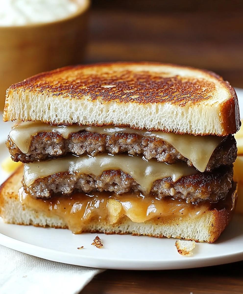 Patty Melts With Secret Sauce Recipe