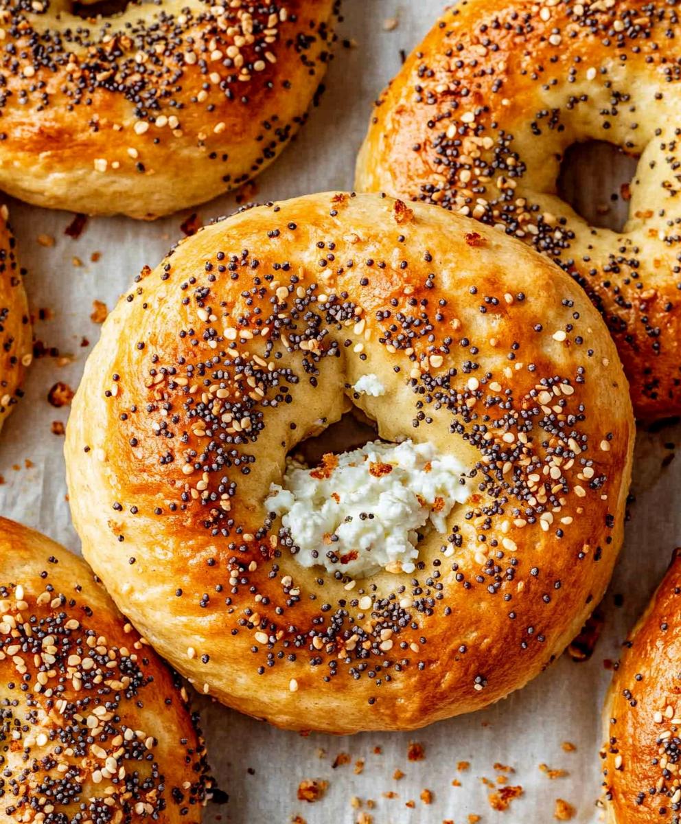Protein Bagels With Cottage Cheese Recipe