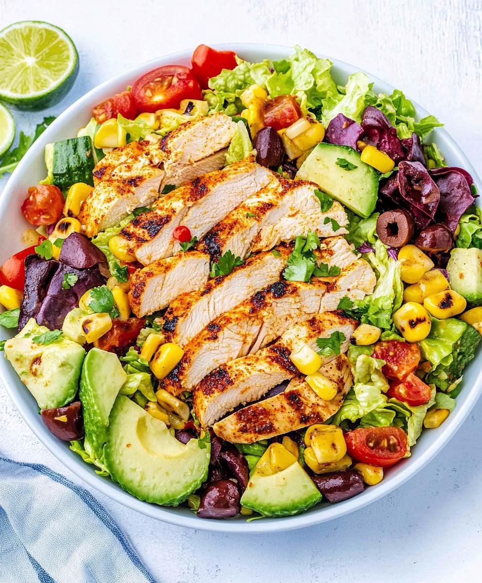 Quick Southwest Chicken Salad Recipe