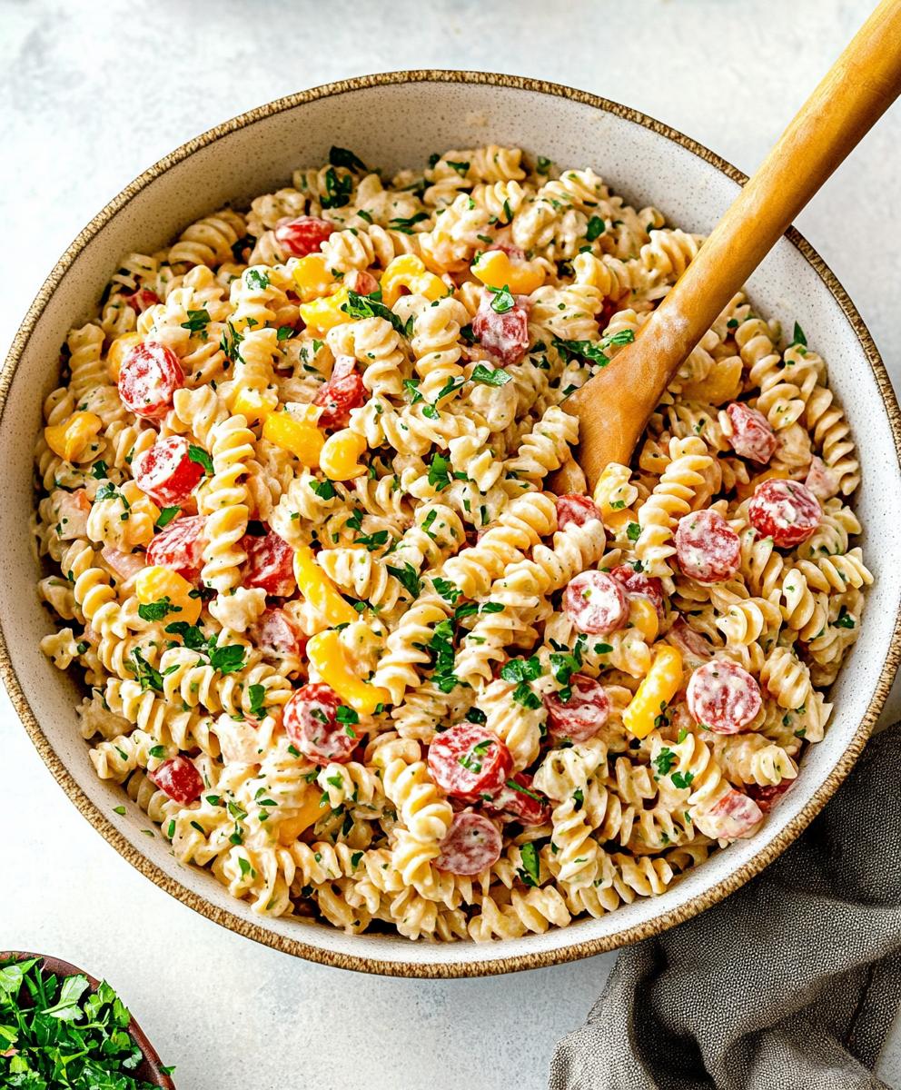 Ranch Pasta Salad Recipe