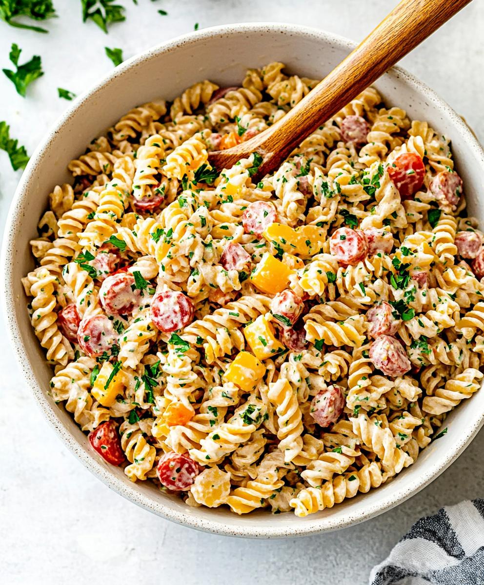 Ranch Pasta Salad Recipe