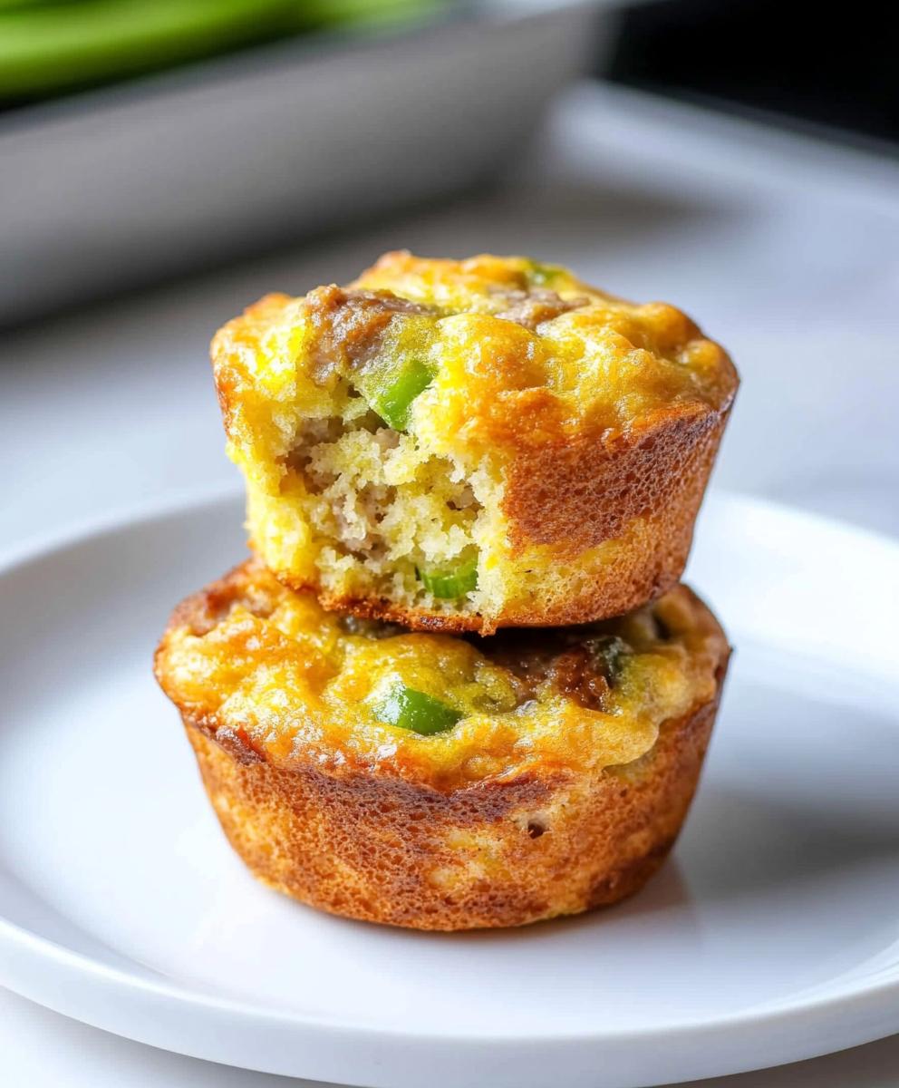 Sausage Breakfast Muffins Recipe