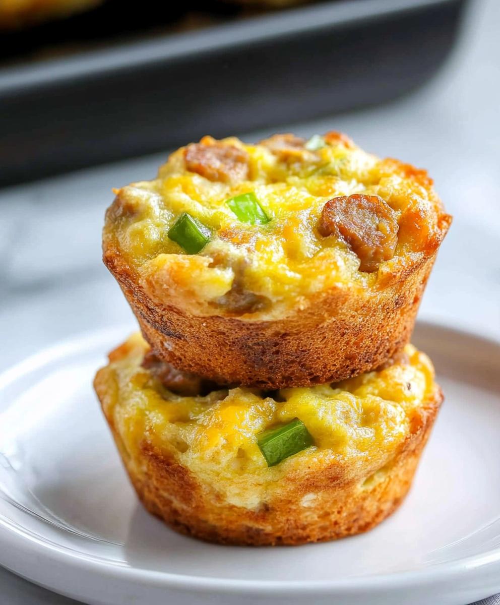 Sausage Breakfast Muffins Recipe