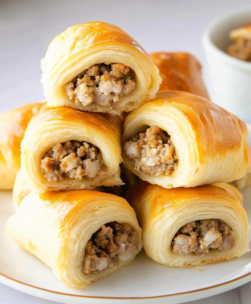Sausage Crescent Rolls Recipe