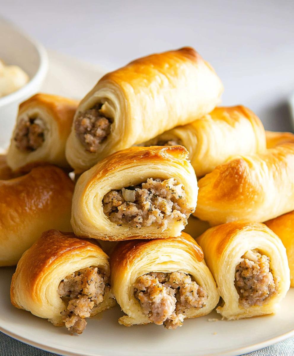 Sausage Crescent Rolls Recipe