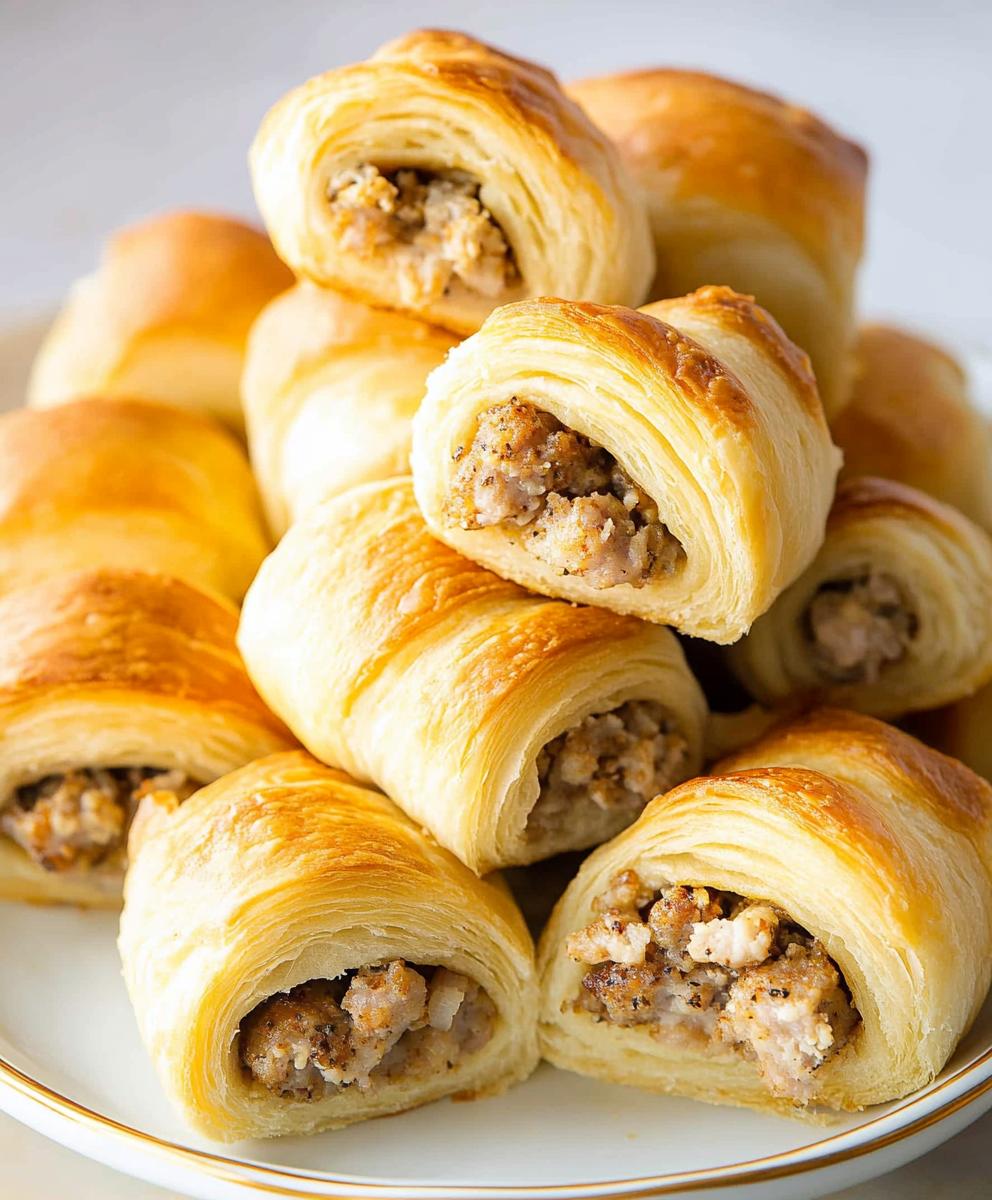 Sausage Crescent Rolls Recipe