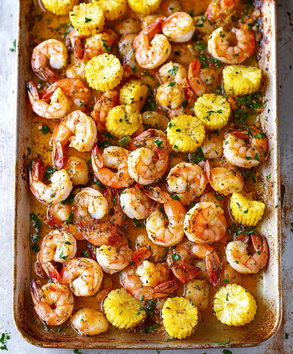 Sheet Pan Shrimp Boil Recipe