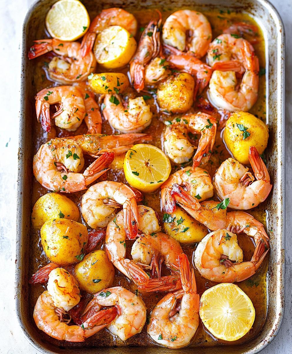 Sheet Pan Shrimp Boil Recipe