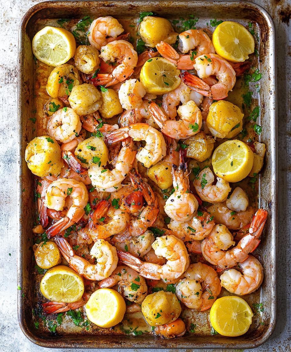 Sheet Pan Shrimp Boil Recipe