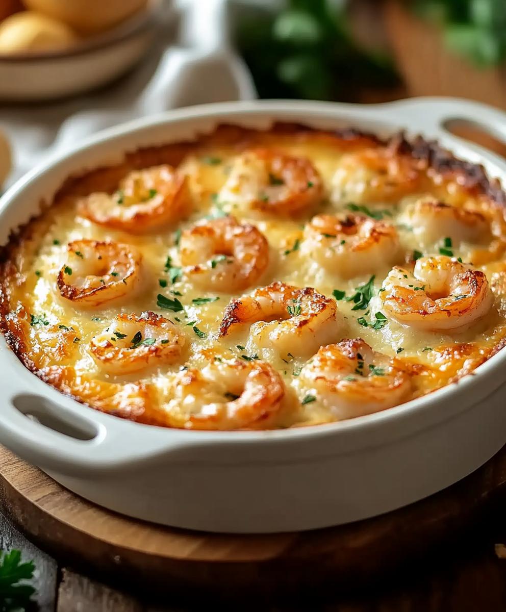 Shrimp Au Gratin Recipe