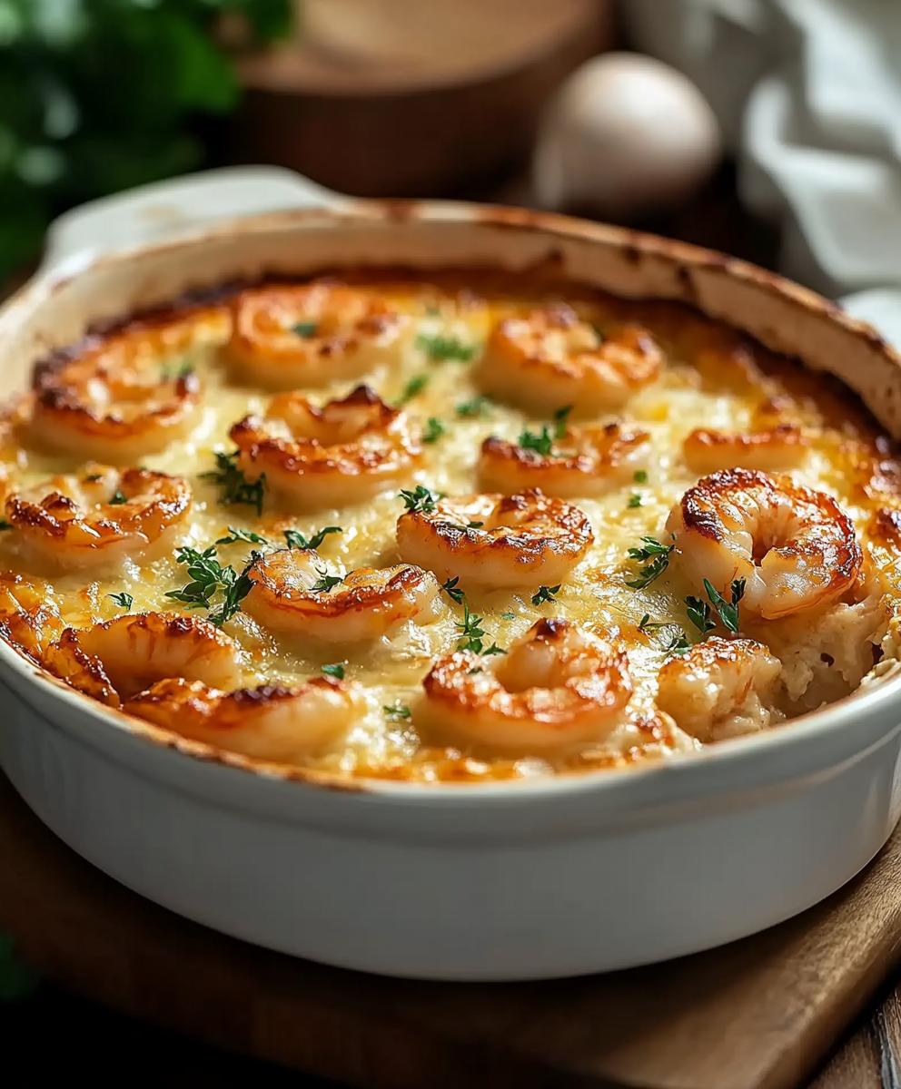 Shrimp Au Gratin Recipe