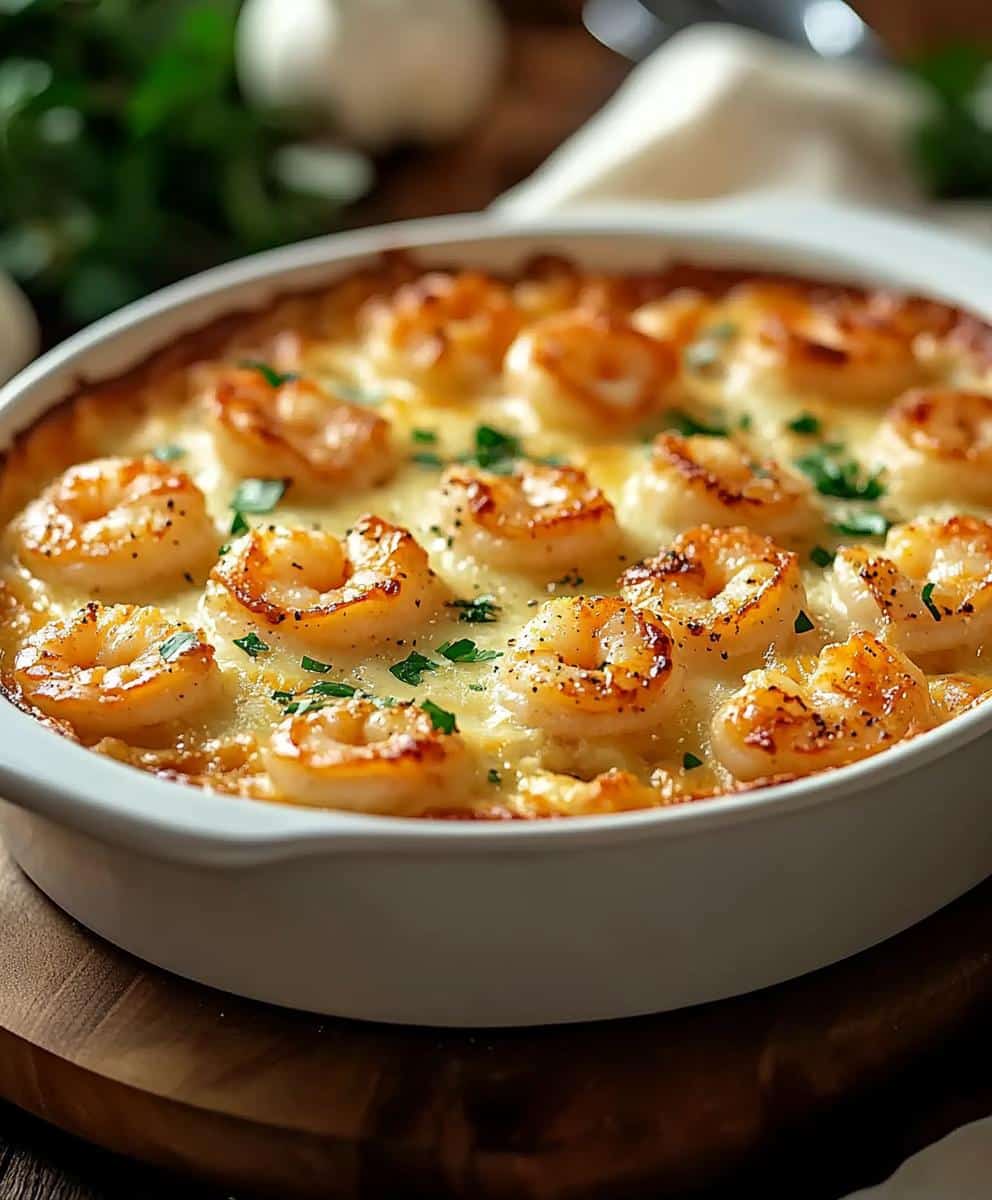 Shrimp Au Gratin Recipe