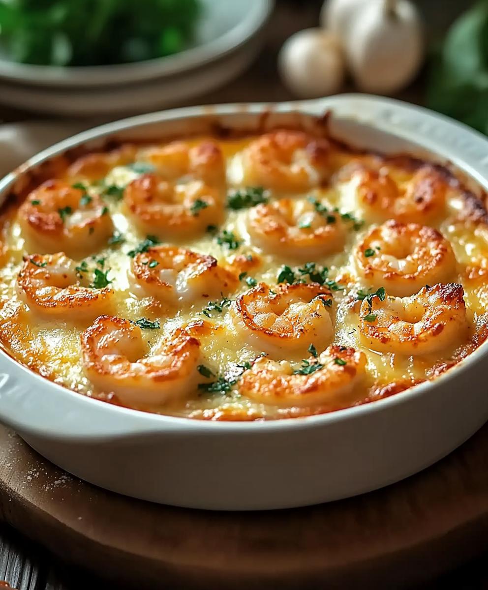 Shrimp Au Gratin Recipe