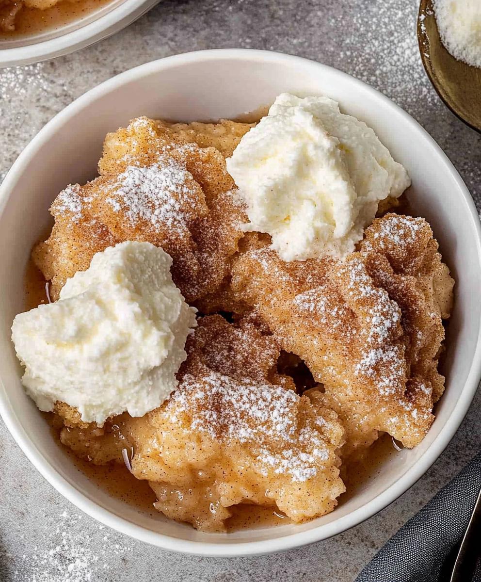 Snickerdoodle Cobbler Recipe