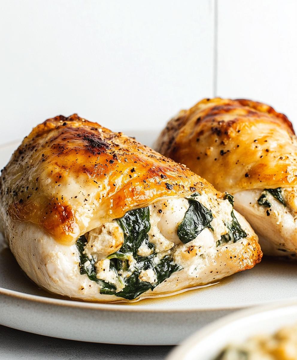 Spinach Stuffed Chicken Recipe