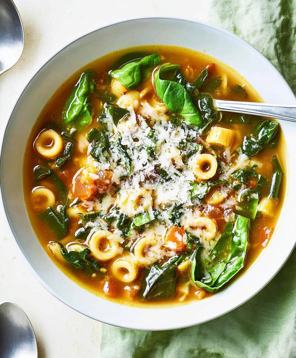 Spring Minestrone Soup Recipe