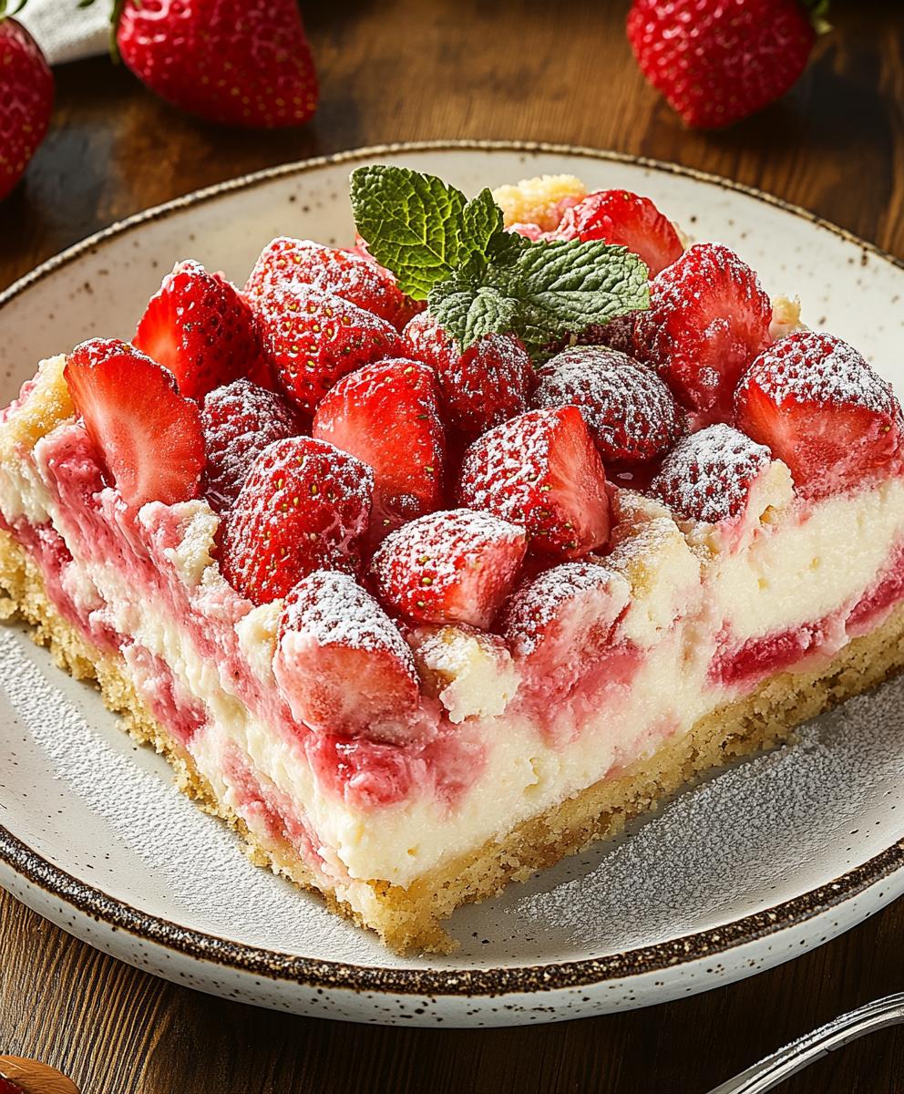 Strawberry Cheesecake Dump Cake Recipe