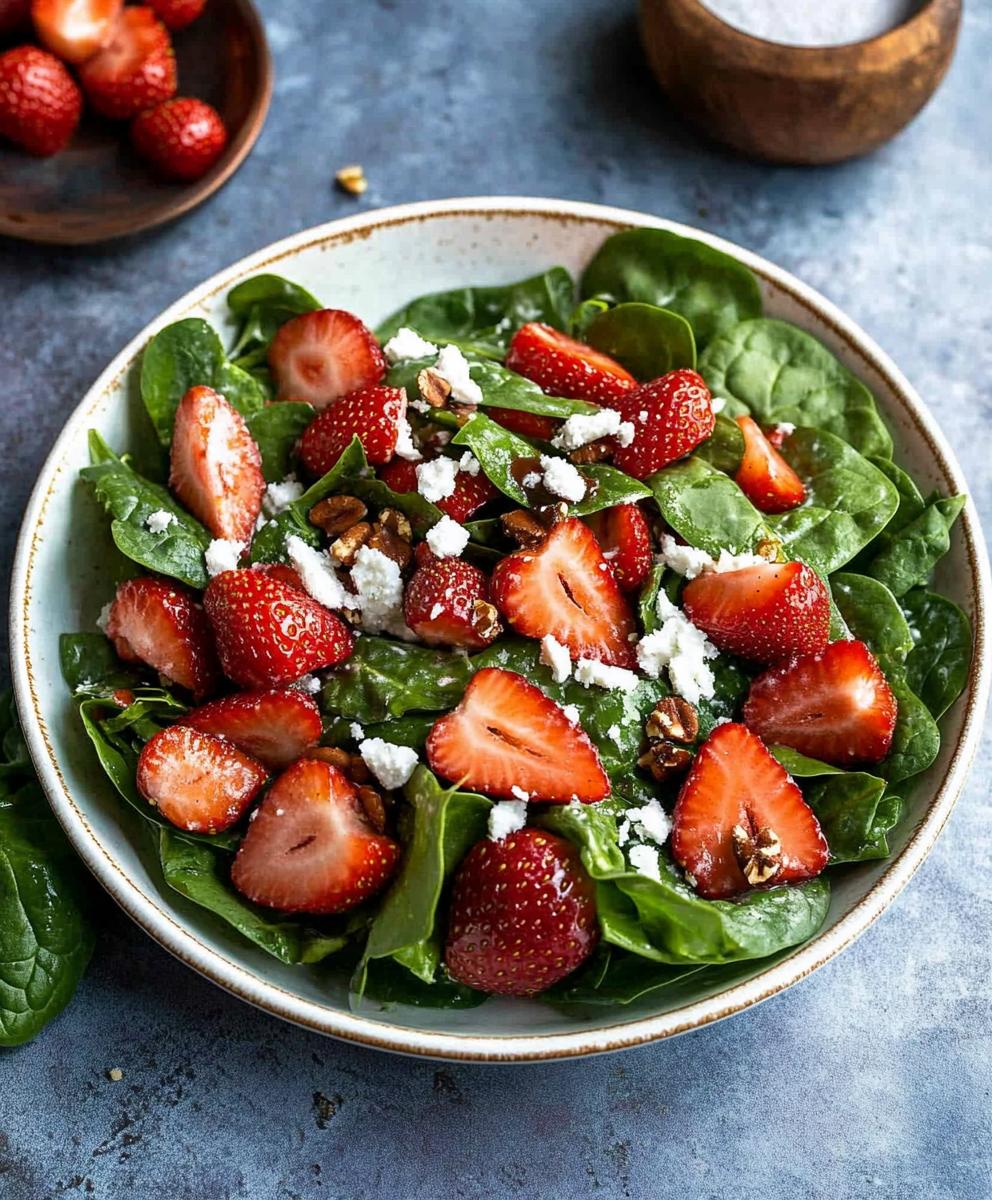 Strawberry Spinach Salad Recipe
