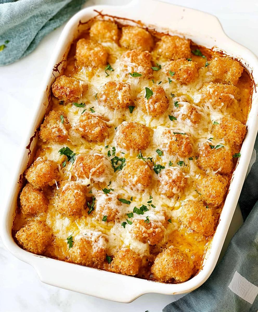 Tater Tot Sausage Breakfast Casserole Recipe