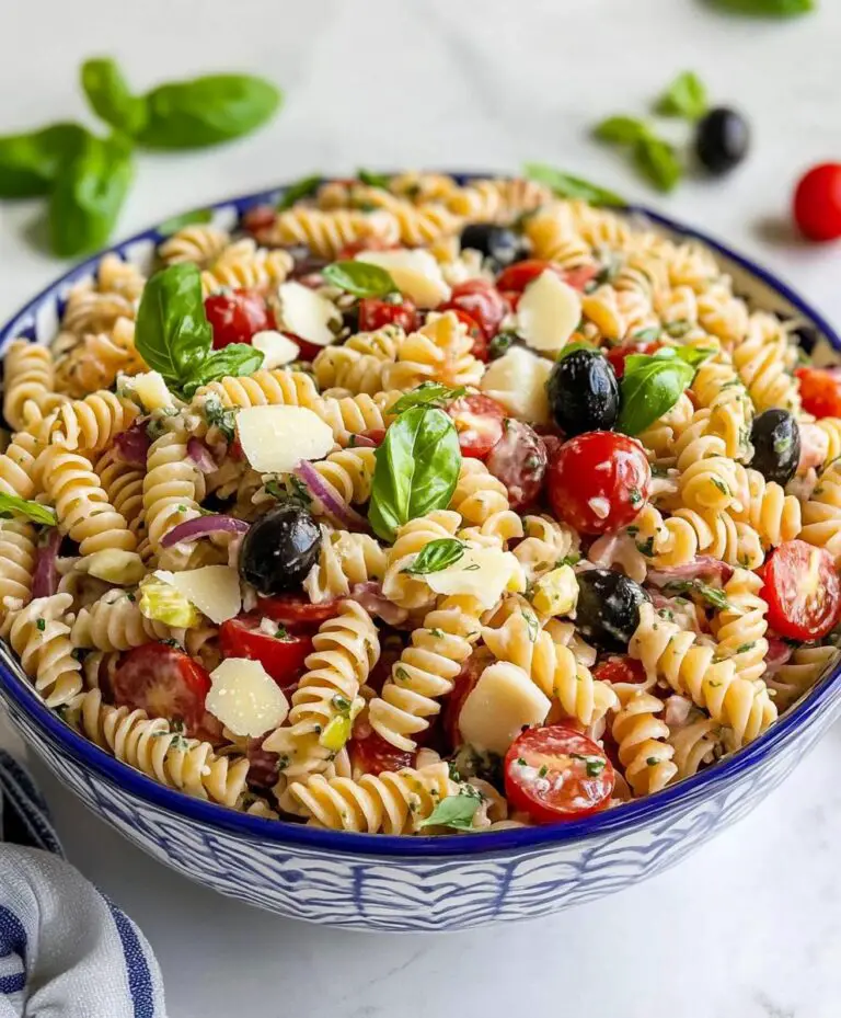 Zesty Italian Pasta Salad Recipe