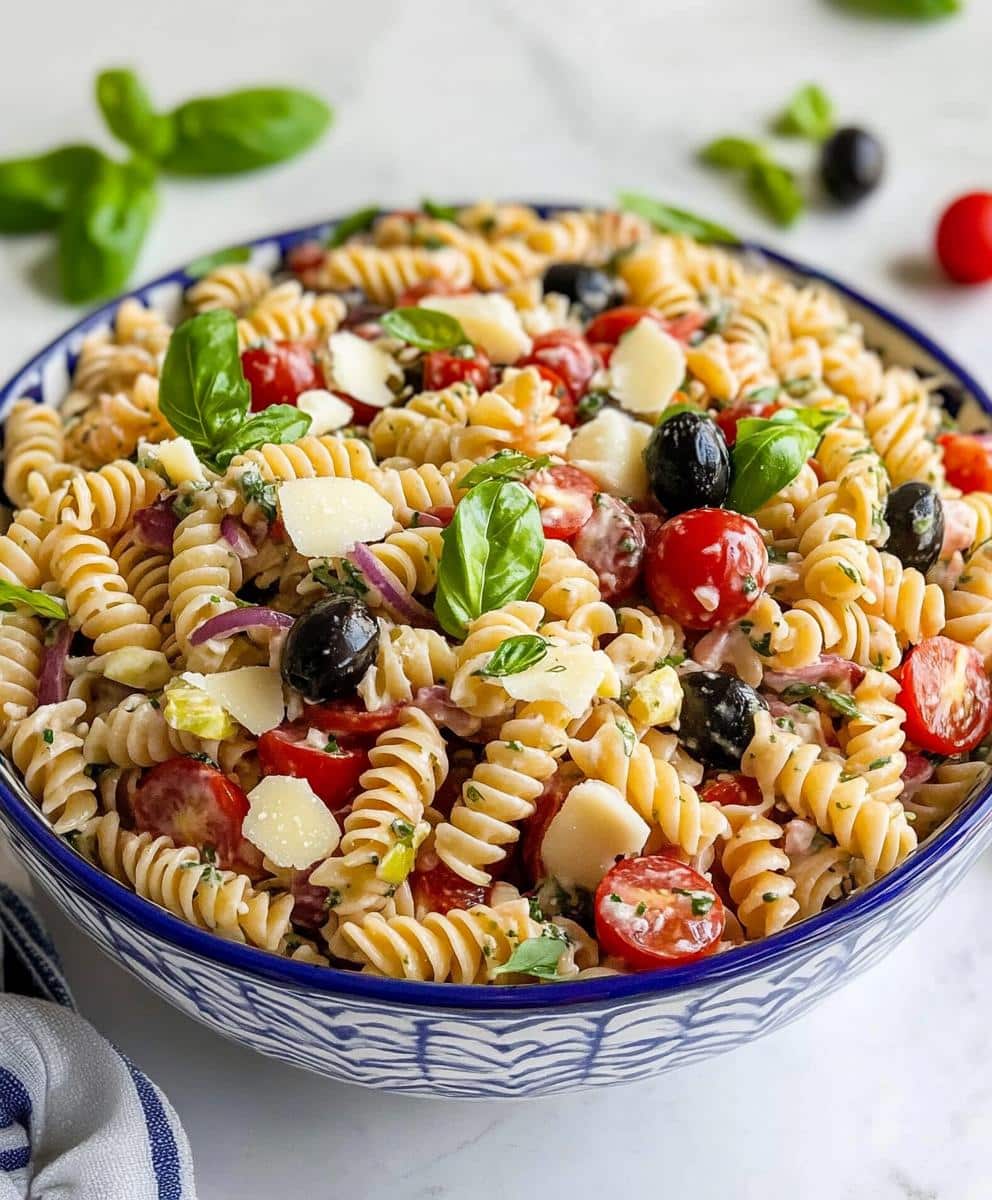 Zesty Italian Pasta Salad Recipe