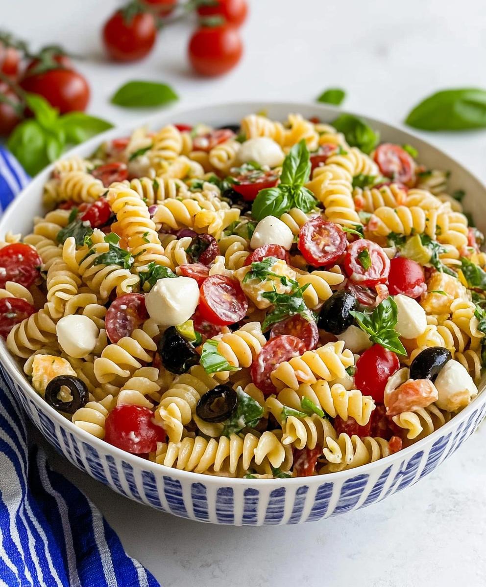 Zesty Italian Pasta Salad Recipe