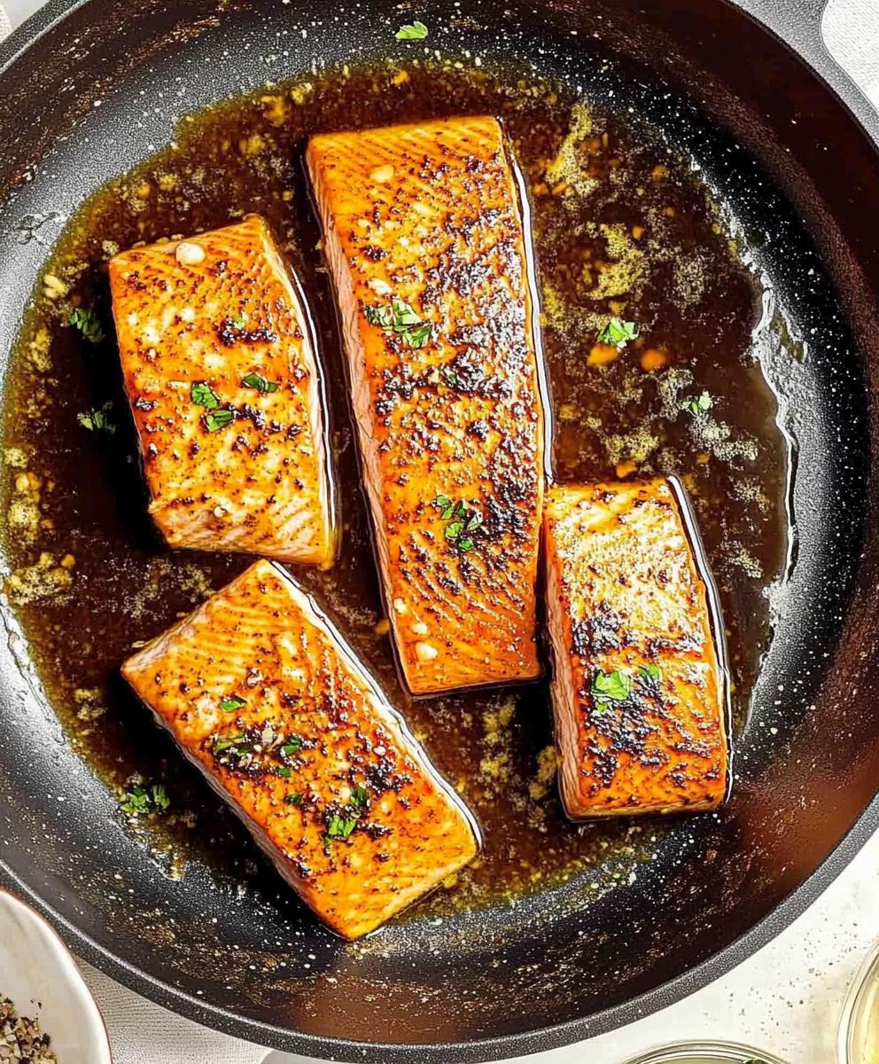 Cajun Honey Butter Salmon Recipe