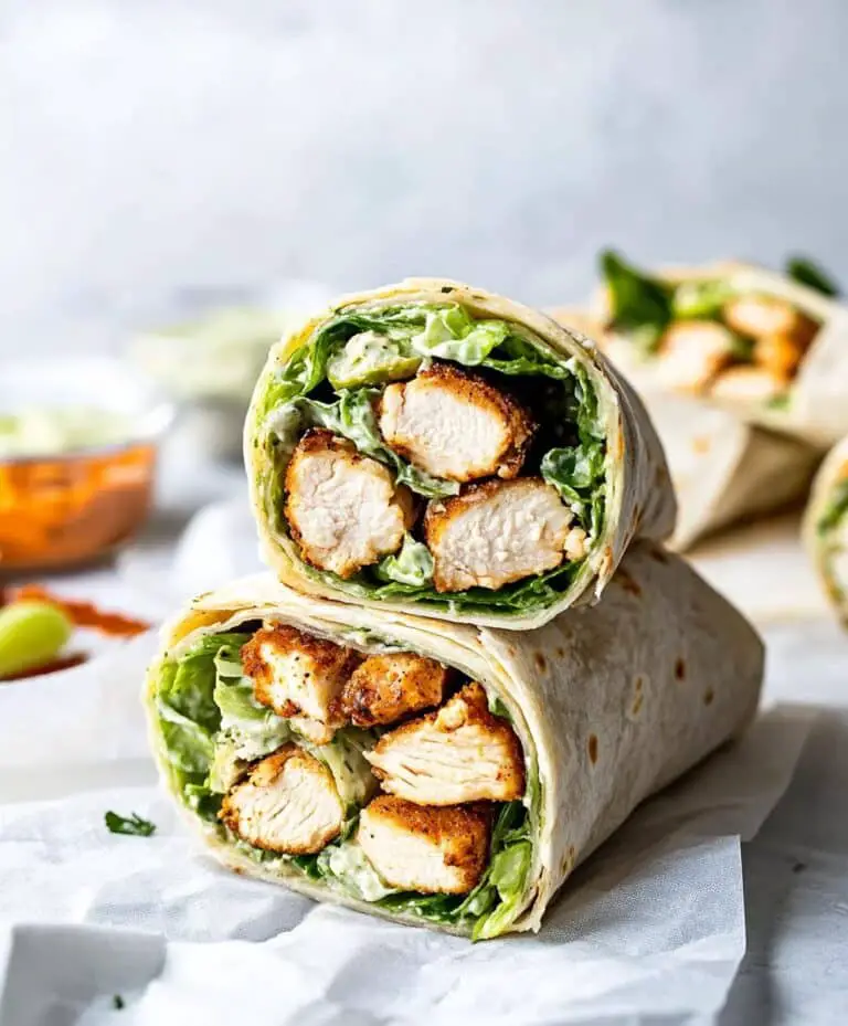 Chicken Caesar Wraps Recipe