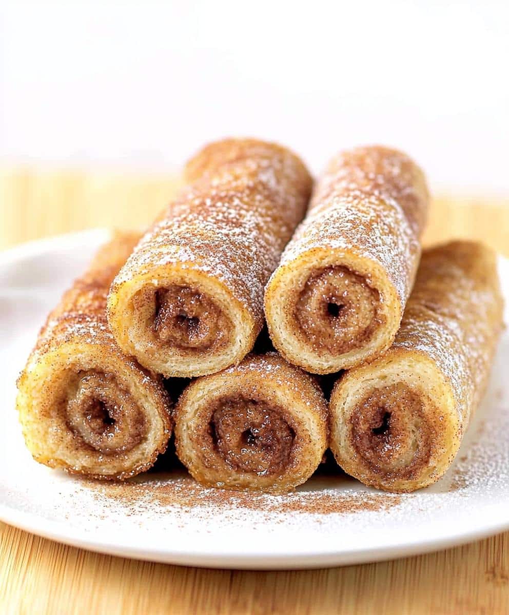 Cinnamon French Toast Roll Ups Recipe