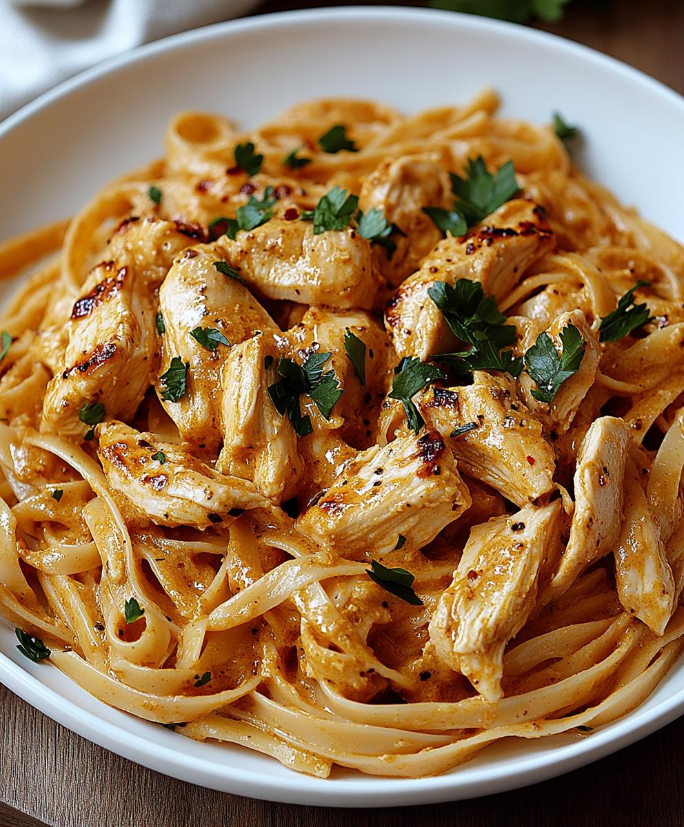 Cowboy Butter Chicken Linguine Recipe