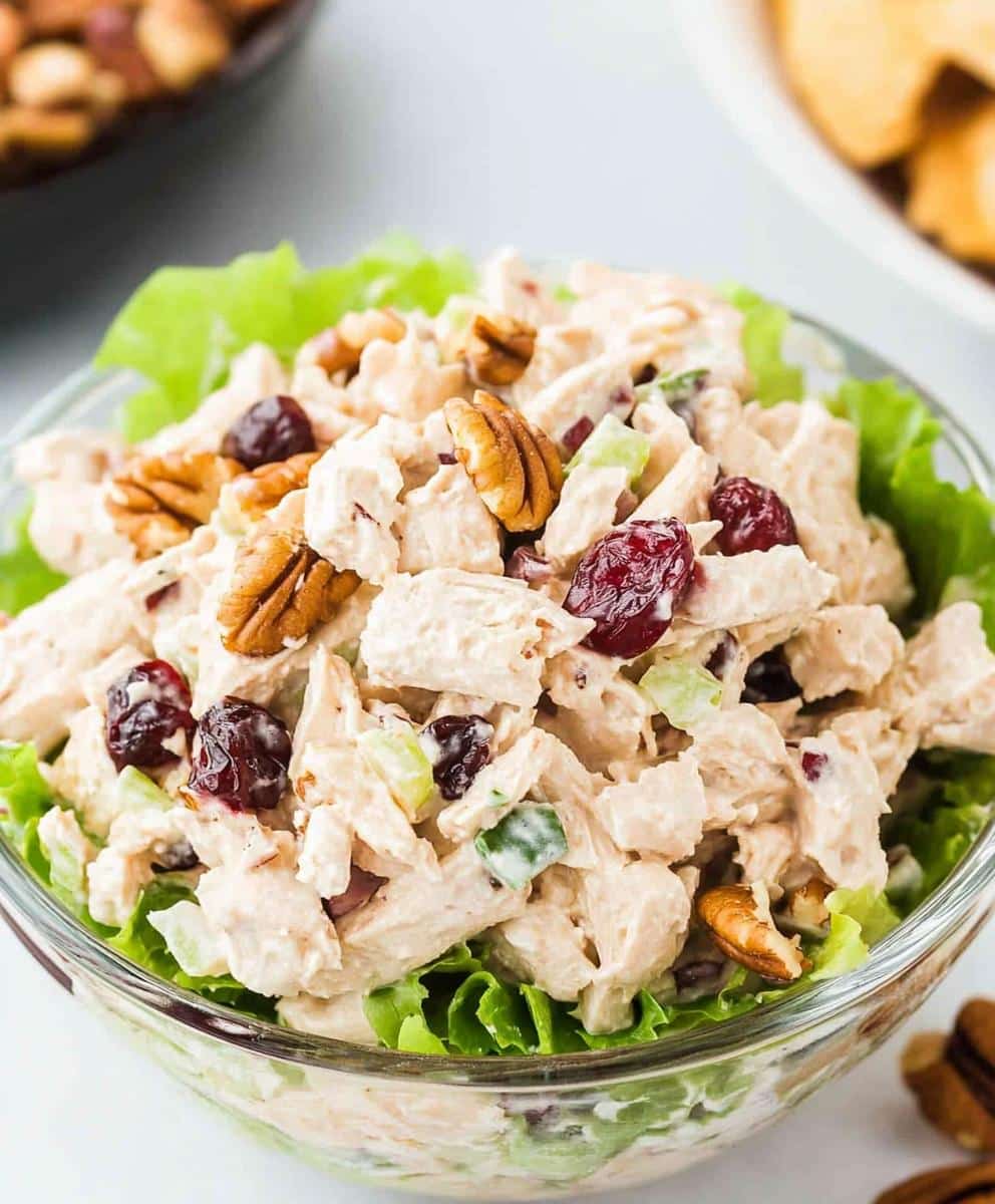 Cranberry Pecan Chicken Salad Recipe