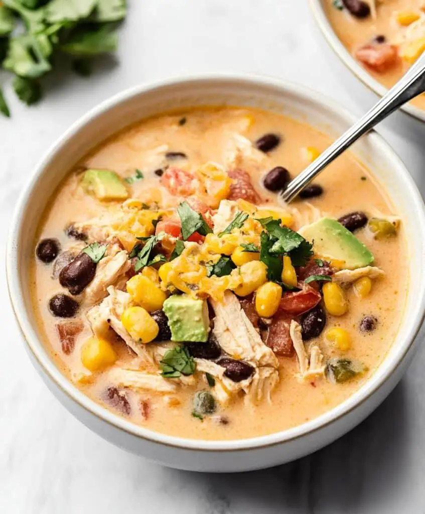 Easy Chicken Taco Soup Recipe