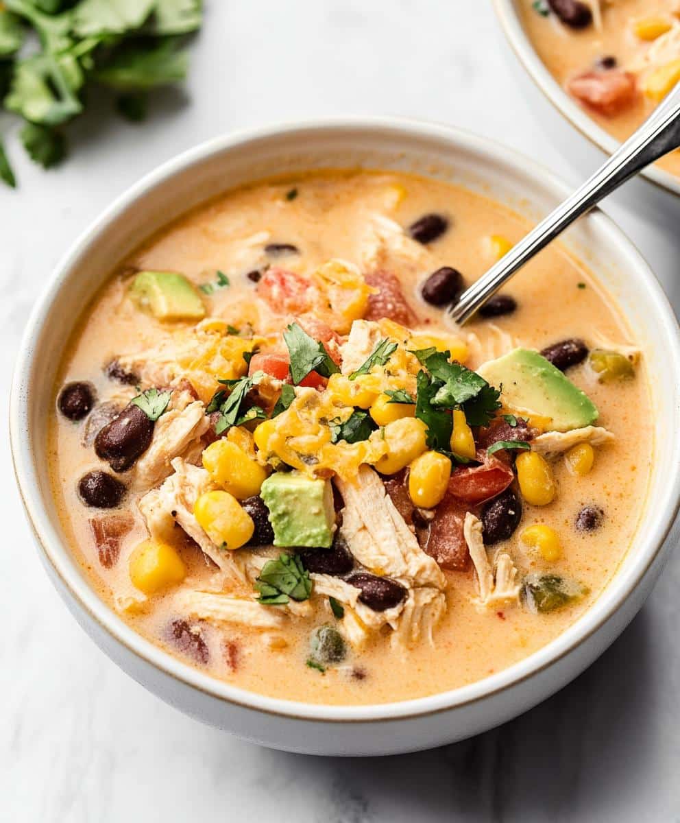 Easy Chicken Taco Soup Recipe