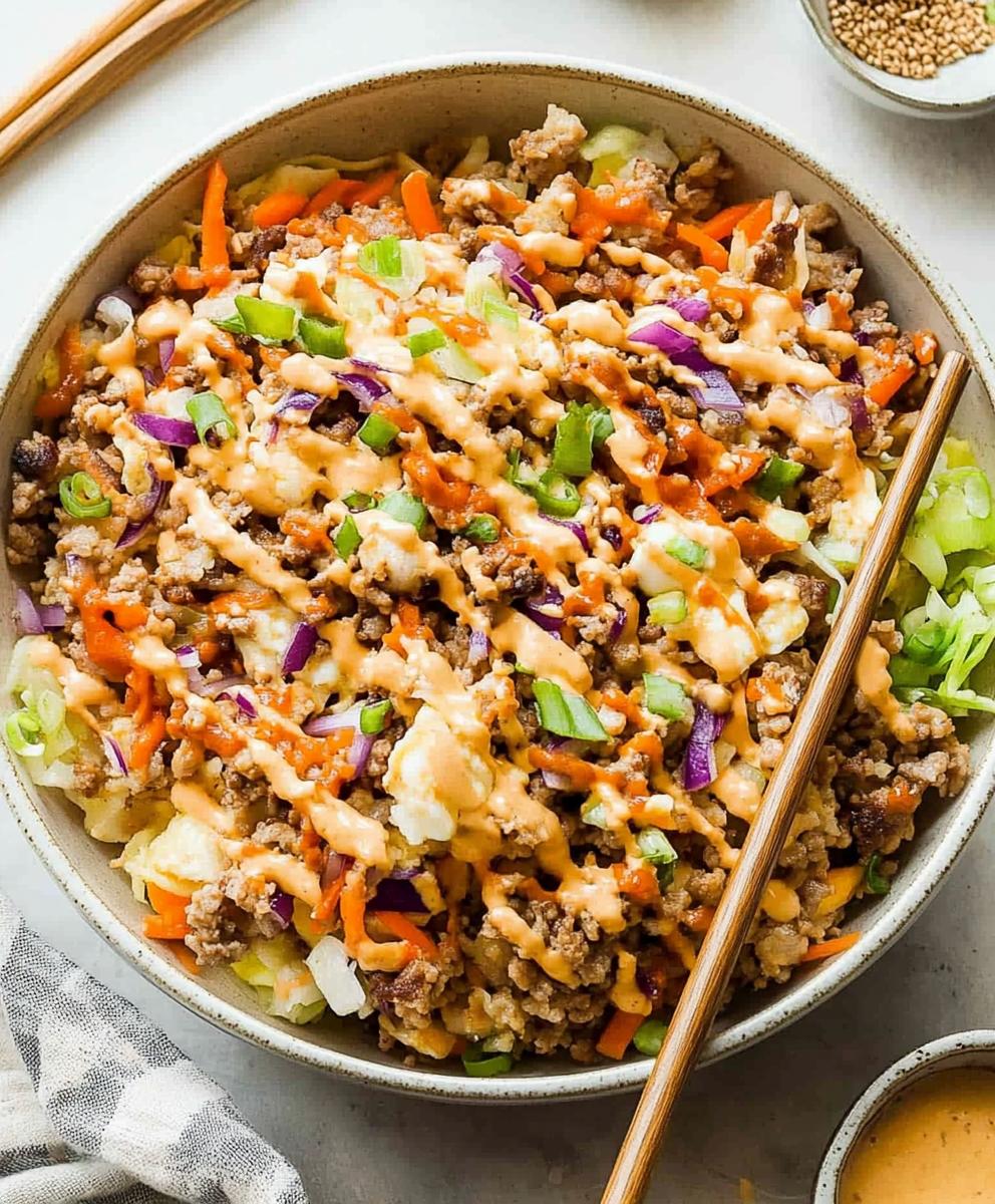 Egg Roll In A Bowl Recipe