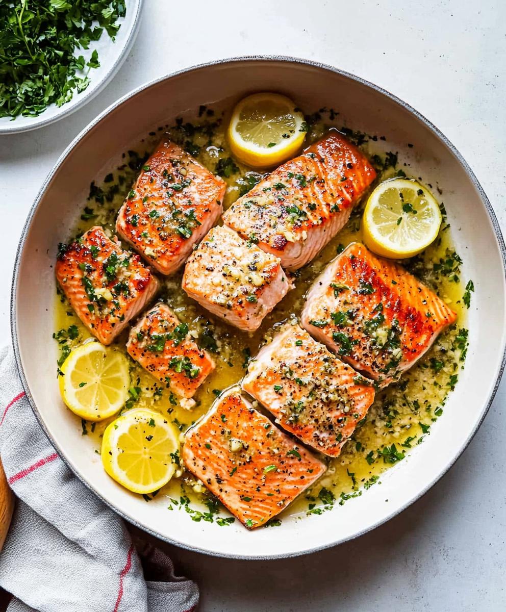 Garlic Butter Salmon Recipe