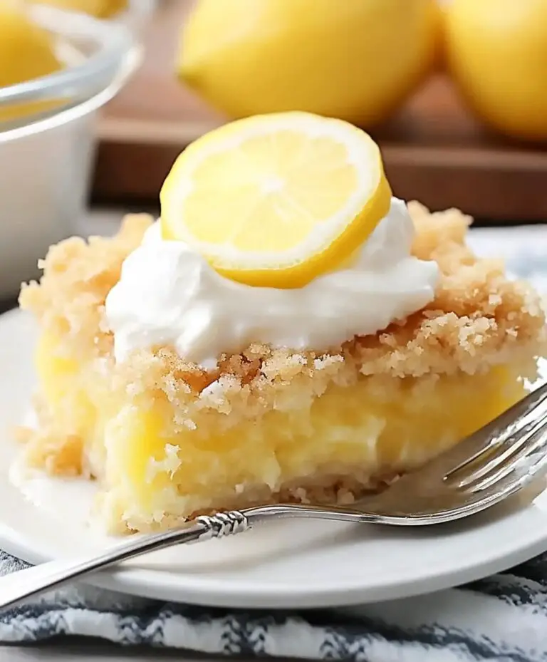 Lemon Cream Cheese Dump Cake Recipe