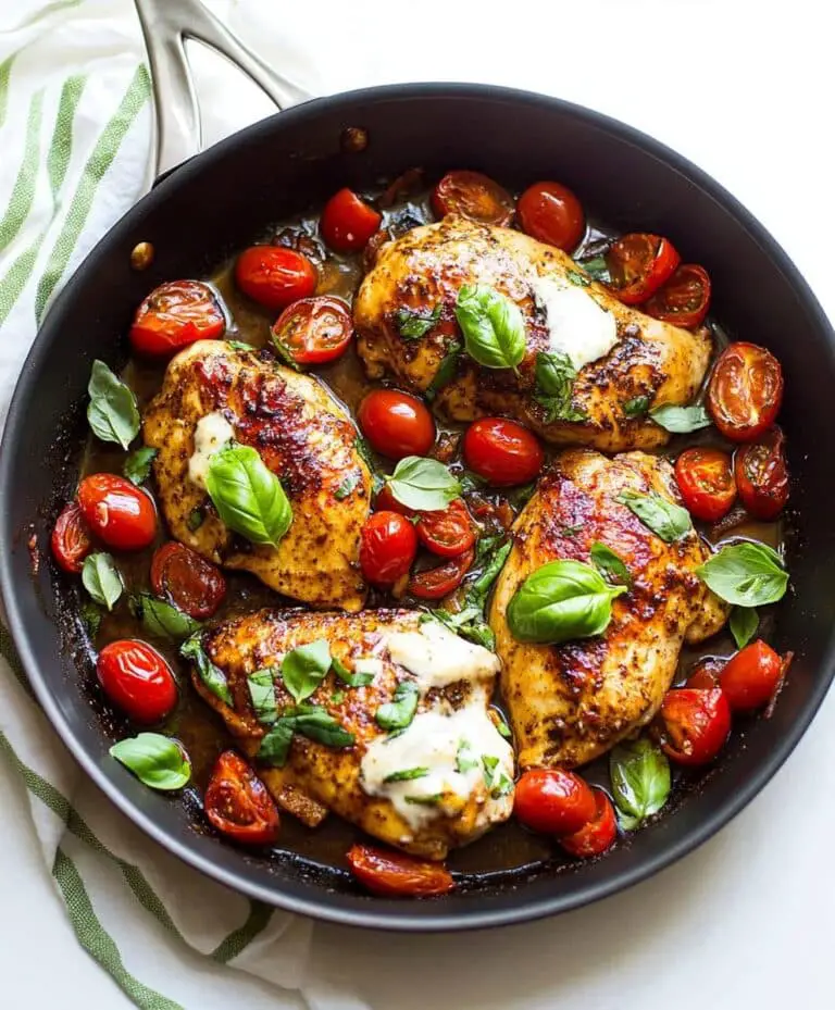 One Pan Balsamic Chicken Recipe