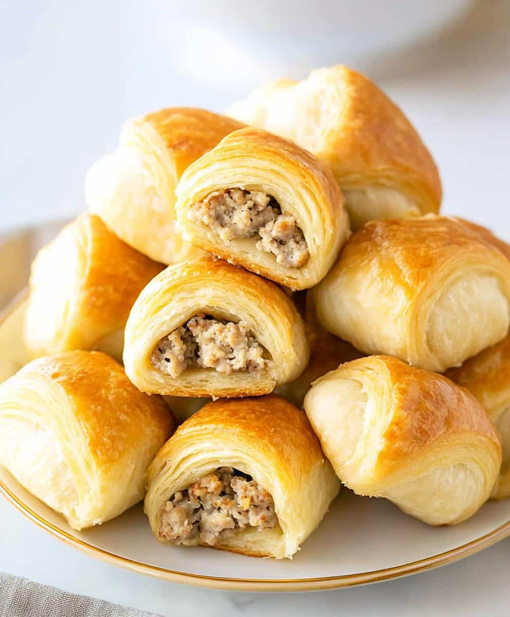 Sausage Crescent Rolls Recipe