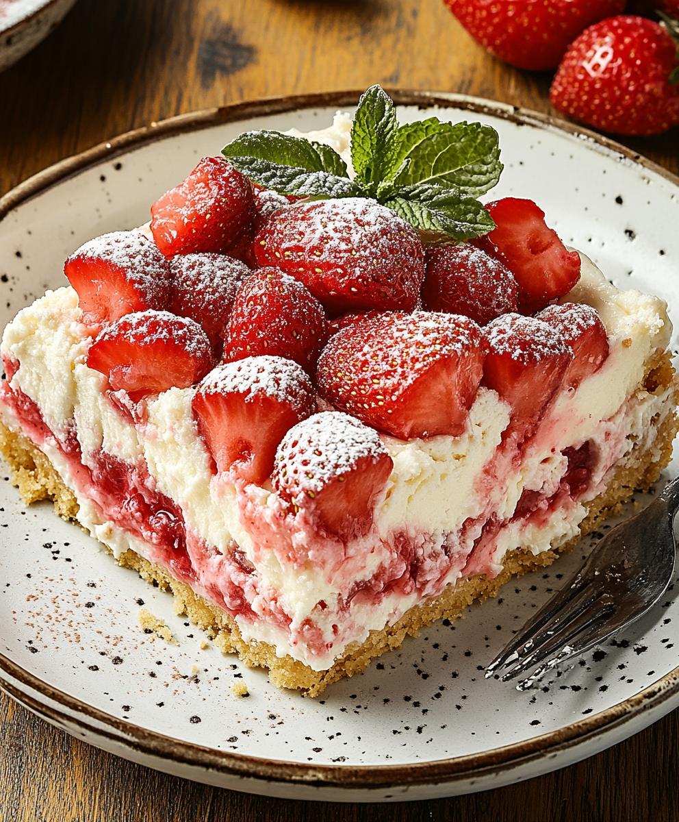 Strawberry Cheesecake Dump Cake Recipe
